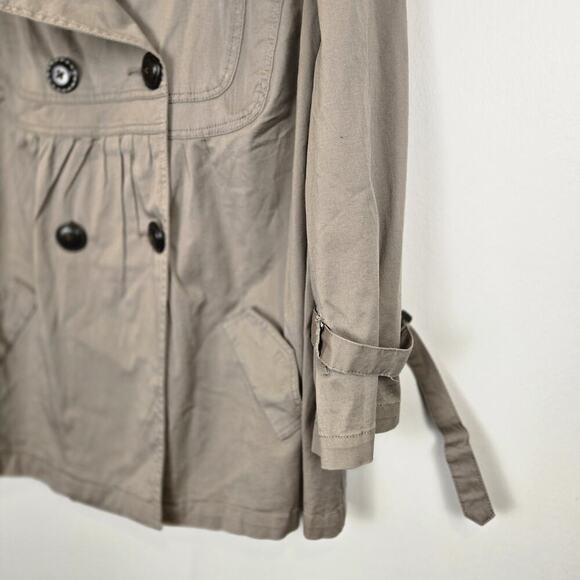 American Rag Jacket Double Breasted Classic Minimalist PLUS 3X Cottage Beige NWT - Picture 3 of 11